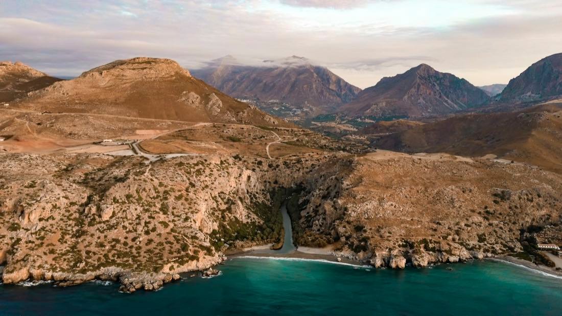 Preveli-Strand im Morgenlicht — Kreta · Griechenland